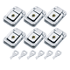 thumbnail image 1 of 6 Chapa Broche Para Maletines Cajas Instrumentales Con Llave, 1 of 5