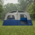 thumbnail image 3 of Wakeman Outdoors 10 Person Camping Tent with Room Divider and Rainfly, Navy, 3 of 9