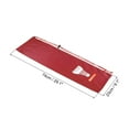 thumbnail image 2 of Unique Bargains Velvet Lining Drawstring Soft Badminton Racquet Cover Bag Pouch, Red, 2 of 7