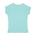 thumbnail image 2 of Rabbit Skins Toddler Girls' 100% Cotton Jersey Short Sleeve Tee, Chill, 4T, 2 of 2