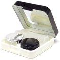 thumbnail image 3 of Fashion Travel Contact Lens Case Kit Mini Contact Lens Box with Mirror (Black), 3 of 7