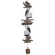 thumbnail image 1 of Wind Bell Cohasset Gifts 561A Pelican Twin, madera tallada a mano, 1 of 2