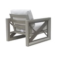 thumbnail image 2 of Steve Silver Dalilah Gray 29" Aluminum Patio Arm Chair, 2 of 11