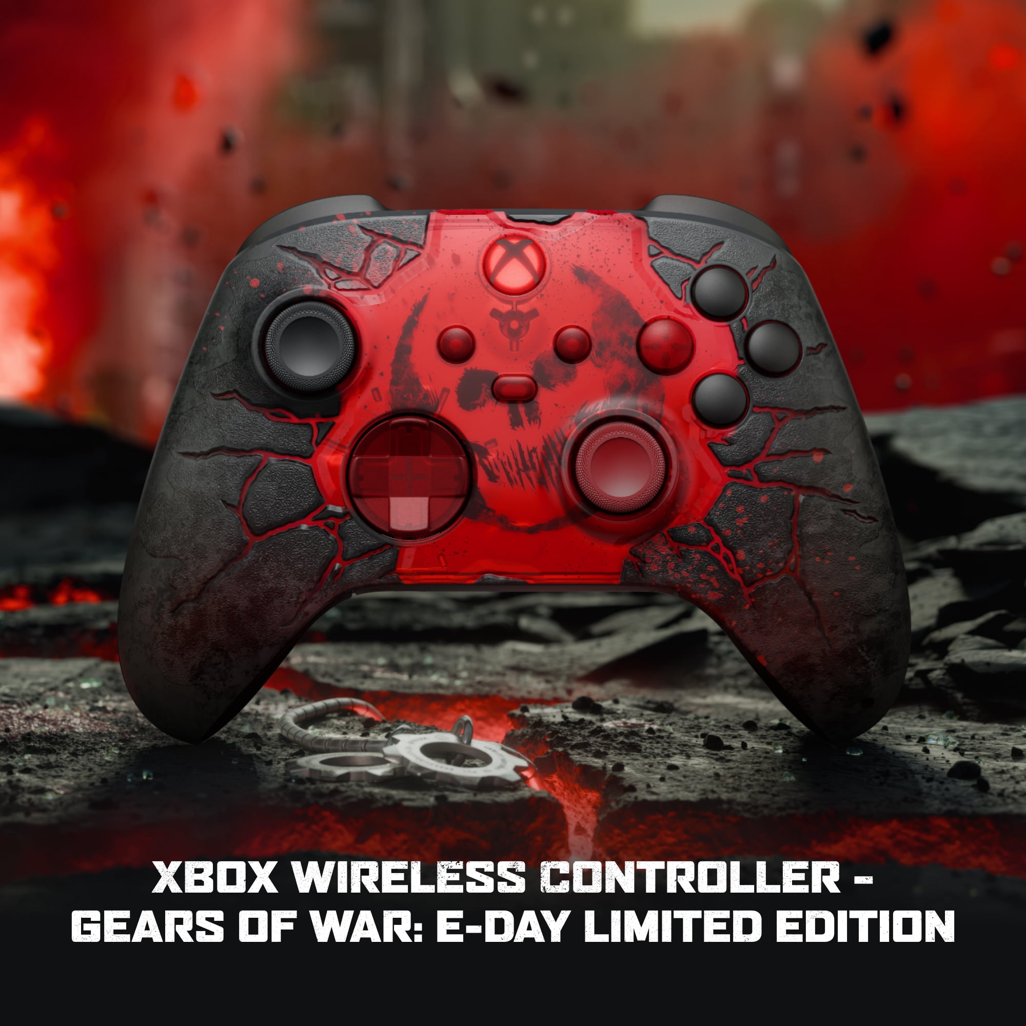 XBOX Wireless Controller – Gears of War: E-Day Limited Edition – XBOX Series X|S, XBOX One, PCs, TVs, mobile, and more