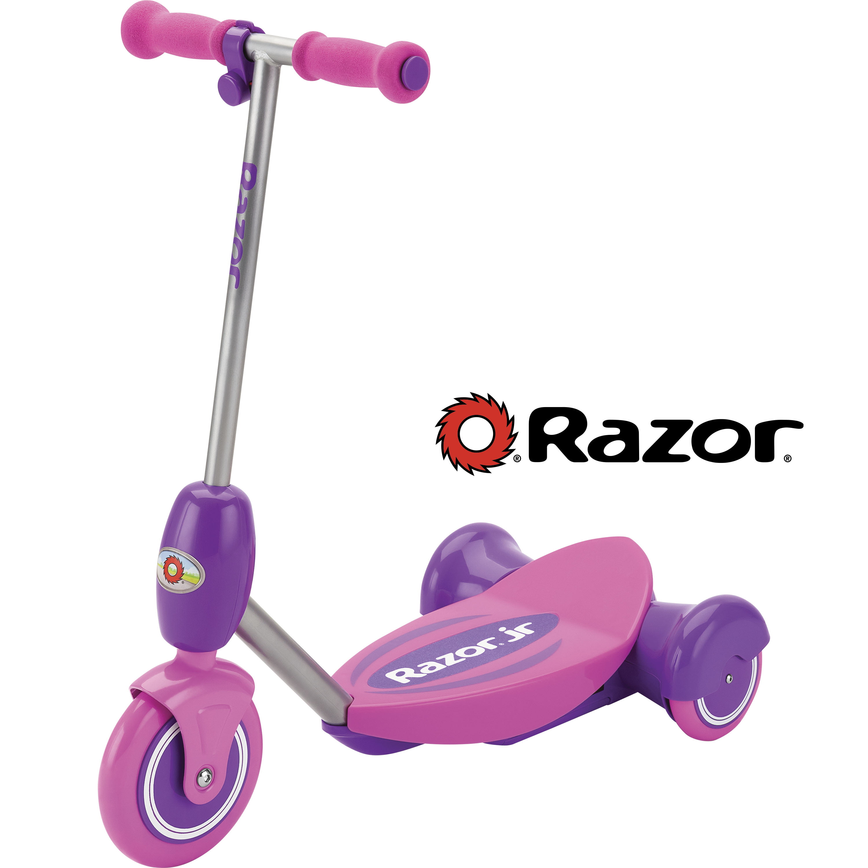 razor scooter electric pink