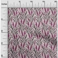 thumbnail image 2 of oneOone Georgette Viscose Dark Magenta Fabric Floral Craft Projects Decor Fabric Printed By The Yard 42 Inch Wide, 2 of 4