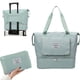 thumbnail image 1 of Bolsa de gimnasio grande con compartimento para zapatos - Bolsa deportiva de 40L para hombres y mujeres, bolsa de viaje resistente al agua con bolsillo húmedo/seco, diseño plegable, 1 of 6