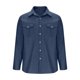 thumbnail image 5 of pstuiky camisas de manga larga para hombre, Camiseta lisa de manga larga con cuello vuelto para hombre, blusa informal, elegante, cómoda, con bolsillos y botones Tops de talla grande para hombre m, 5 of 6