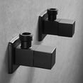 thumbnail image 3 of Valve Black Water Shut Off Valve 1/2 Inch Brass Wall-Mounted Balcony Faucet, 3 of 4