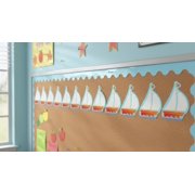 SHAPES ETC. Large Notepad - Sailboat