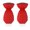 Red 2pcs, variant on SDFGTstore (1 pcs)Ice Scraper Mitt for Car Windshield Waterproof Snow Glove Removal Tool with Thick Warm Fleece Lining Shovel Window