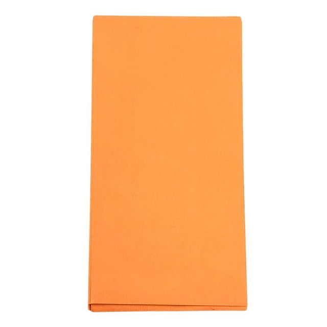 10 piezas Papel para regalos BLESIY Naranja 50 cm