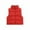 Red, variant on Sleeveless Quilted Vest Jacket Fall Winter Girls' Zipper Stand Collar Jacket Warm Coat Kids Thickened Warm Puffer Outerwear, White 14 Years