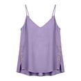 thumbnail image 4 of Neewe Tank Top for Women Summer Button Down V Neck Spaghetti Strap T Shirts Sleeveless Loose Fit Fashion Tops 2026, 4 of 8