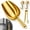 Gold, variant on Juome Stainless Steel Ice Scoop with Magnetic Holder for Ge Profile Opal 2.0 Nugget Ice Maker, Ice Scoop for Freezer for GE Profile Opal Ice Maker Machine