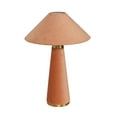 thumbnail image 3 of Graham Terracotta Velvet Table Lamp, 3 of 3