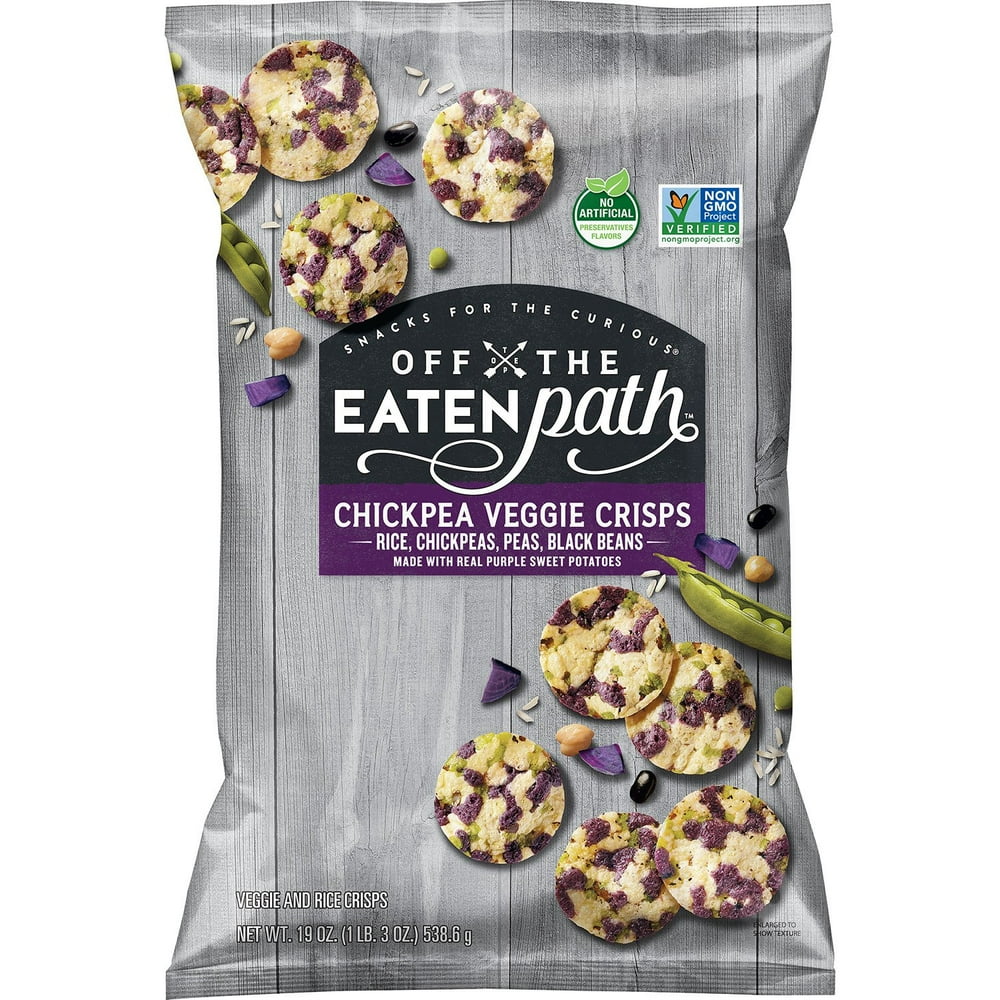 Off The Eaten Path Chickpea Veggie Crisps (19 oz.)