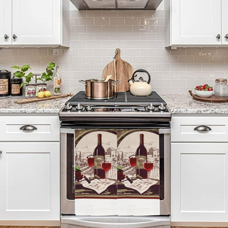 Funny Kitchen Towels, Cute Decorative Dish Towels Sets, Absorbent Waff –  SHANULKA Home Decor