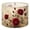 Color 3, variant on Linen Drum Lampshades Vintage Floral Lace burgundy Maroon Flowers Beige 13"x13"x10" Light Shade for Table Lamps Floor Lamp Shades Lampshade Replacement Assembly Required