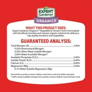 Expert Gardener Organics Vegetable & Tomato Food, 4 lb Fertilizer