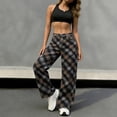 thumbnail image 6 of Axiiglly Jeans for Women Mid Rise Wide Leg Boho Barrel Jeans with Pockets Trendy Denim Pants, S-2XL, 6 of 9
