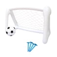 thumbnail image 3 of Mini juego de portería de fútbol para niños con estacas de tierra Entrenamiento de fútbol portátil Mini portería de fútbol con pelota para jardines, 3 of 8