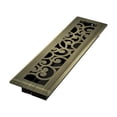 thumbnail image 4 of Imperial RG3468 2.25 x 12-Inch Templar Decorative Floor Register, Brushed Nickel, 2 Pack, 4 of 5