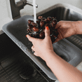 thumbnail image 6 of Dreamroo Adjustable Over-the-Sink Colander, Multi-Purpose Plastic Strainer Basket - Gray, 6 of 6
