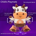 thumbnail image 4 of SUGARMOM Interactive Singing & Dancing Cow Toy with Music and Lights - Perfect for Boys & Girls  Ideal Christmas or Halloween Gift, 4 of 7
