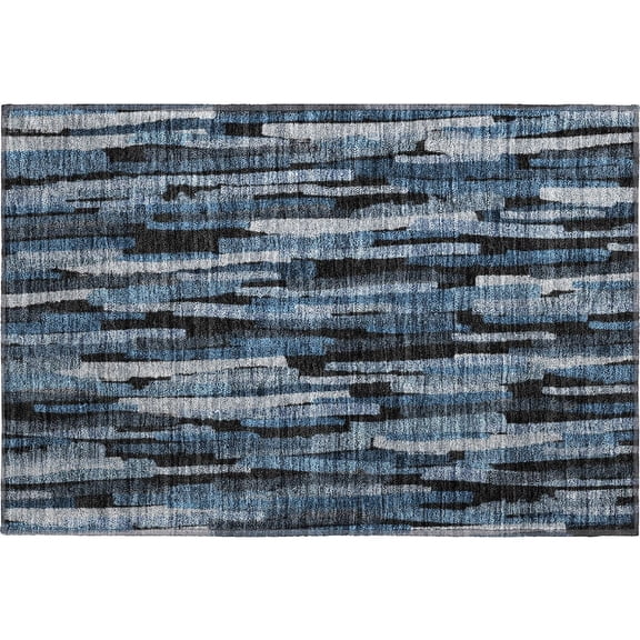 Dalyn Rugs Premium Machine Washable Mayfield AMF1079 Blue 1'8" x 2'6" Rug