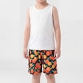 thumbnail image 5 of Mifsaly Boys Beach Swim Trunks Graphic Ethnic Print Kids Quick Dry Board Shorts Lightweight Casual Holiday Bathing Suits, 5 of 6