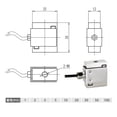 thumbnail image 2 of Capteur de Force de Traction S-type 5Kg 50Kg Testeur d'Automatisation de Compression, Facile à Installer, 2 of 5