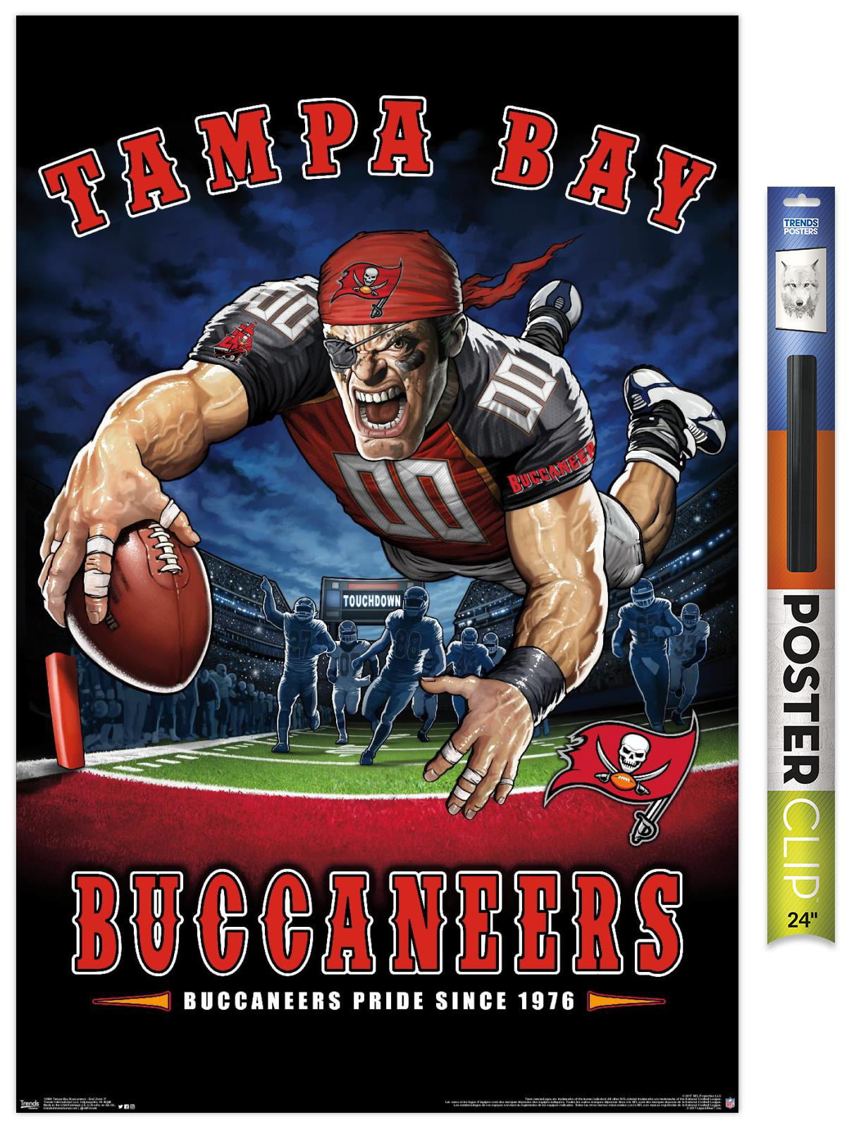 Tampa Bay Buccaneers Soft Vinyl Football
