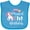 Turquoise, variant on Inktastic Magical 1st Birthday Rainbow Unicorn with Star Boys or Girls Baby Bib