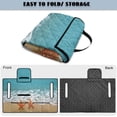 thumbnail image 6 of Pzuqiu Starfish Beach Golf Cart Seat Cover 4 Pockets Golf Cart Seat Covers, 4 Front Pockets, Suitable for Outdoor, Fit for Yamaha Club Car, 6 of 9