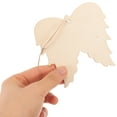 thumbnail image 6 of unbranded 1 Set of Hanging Wing Wooden Chips Blank Graffiti Wooden Slices Party Supplies, 6 of 8