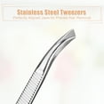thumbnail image 2 of Unique Bargains Anti Slip Eyebrow Clip Silver Tone Eyebrow Clip for Women Eyebrow Combing 3.31"x0.28", 2 of 7