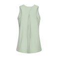 thumbnail image 2 of Women Tank Tops Open Back Loose Fit Yoga Workout Tops Yoga Top, 2 of 8