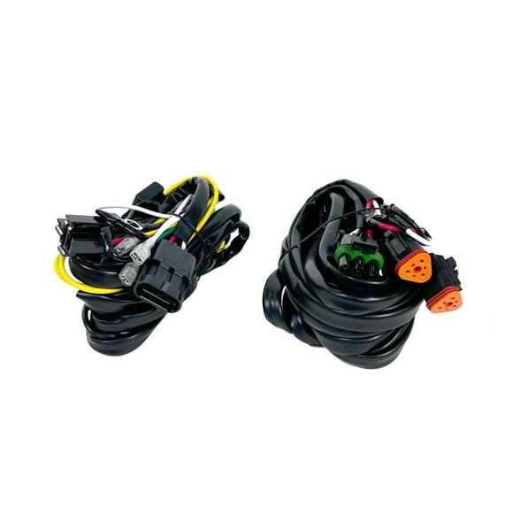 KC Hilites Driving/Fog Light Wiring Harness 6321 Driving/Fog Light Wiring Harness; SlimLite; For Two SlimLite 8 Inch LED Lights; With Switch/Relays/Fuse/Zip Ties And 3 Pin DT Connectors