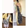 thumbnail image 2 of Sunyuer Women Cute Star Print Hobo Shoulder Tote Bag, Ruched Pleated Strap Casual Handbag with Polka Dot Star Charm, Large Capacity Lightweight Daily Purse for Shopping Dating Travel, 2 of 8