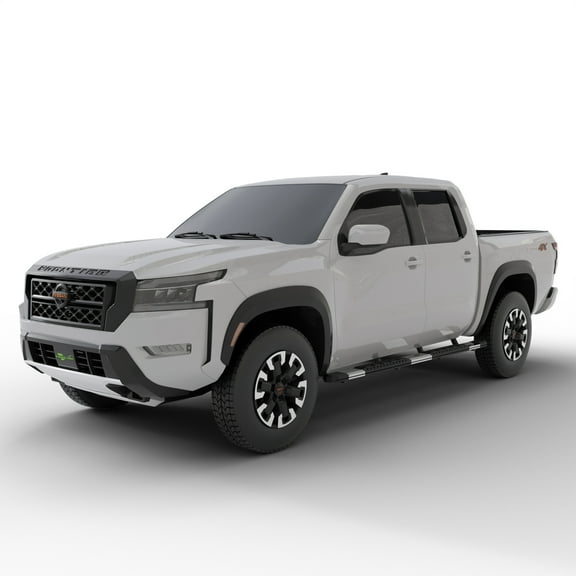 Vanguard Stainless Rival Running Boards | Compatible with 2005-2023 Nissan Frontier