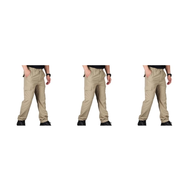 Qarigey Pantalones Cargo multibolsillos para hombre, ropa deportiva de verano de secado rápido, monos transpirables de gran tamaño Type1 NO1