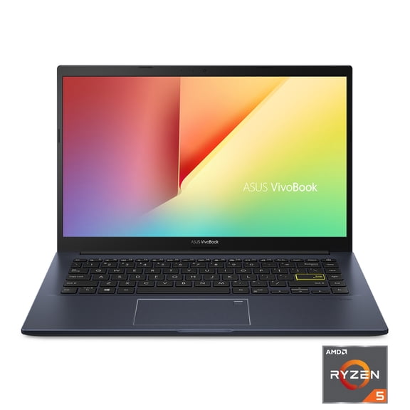 ASUS VivoBook M413 14” FHD, AMD Ryzen 5 3500U, AMD Radeon Graphcs, 8GB RAM, 256GB SSD, Windows 10 Home, Bespoke Black, M413DA–WS51