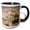 Black/White, variant on 3drose, Stoewers Greif-fahrrader Stettin German Bicycle Advertising Poster, 11oz Two-tone Black Mug
