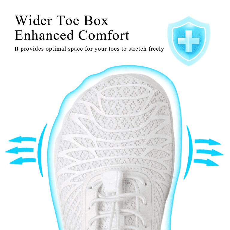 Stepedia Women's Water Shoes White Size 10.5 Quick Dry Aqua