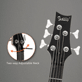 thumbnail image 6 of Hassch 5 String Bass Guitar with Bag, Electric Bass Guitar with Strap, Pick, Connector and Wrench Tool, Beginner String Instruments, Transparent Yellow, 6 of 8