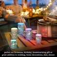 thumbnail image 7 of Electronic Candle Light Combination 3x5In, 3x4In Flameless Candle Plastic Festive Decoration Party Christmas Decoration Two Beautiful Cranes, 7 of 7