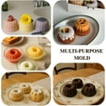 thumbnail image 2 of Mini Small Fluted Tube Pan Silicone for Bundt Cake Pans for Tins Silicone Cake for Baking, 2 of 7