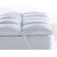 thumbnail image 4 of 300 TC 100% Egyptian Cotton Hypoallergenic Down Alternative Mattress Topper with All-Around Fitted Bed Skirt King, 4 of 4