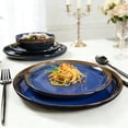 thumbnail image 4 of MONITO Stoneware Dinnerware Sets Ceramic Plates and Bowls, Service for 4(12pcs), Microwave and Dishwasher Safe, Perfect Housewarming Gift, 4 of 9